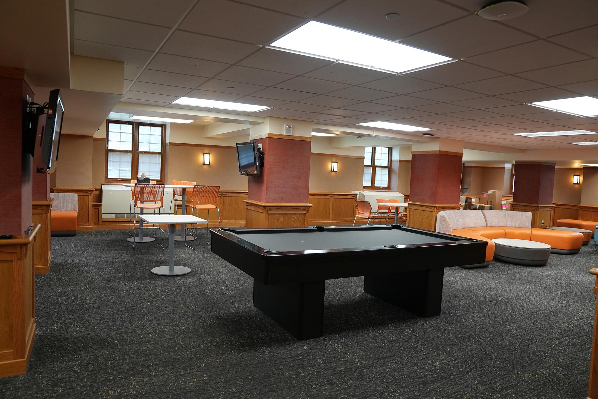 Frees Hall Billiards Room